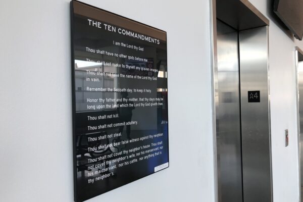 Ten Commandments posters donated to additional Arkansas universities